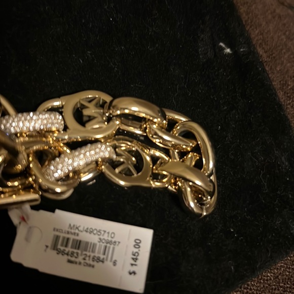 Michael Kors Rhinestone Bracelet gold MKJ4905710 new with tag - Picture 7 of 7